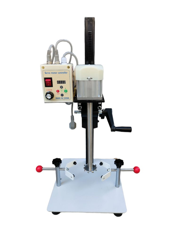 Yaku ultra‑quiet servo motor driven small laboratory high‑speed disperser with manual lifting structure
