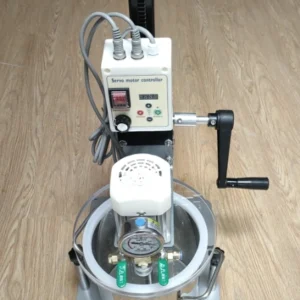Adjusting blade disperser speed in a lab setting